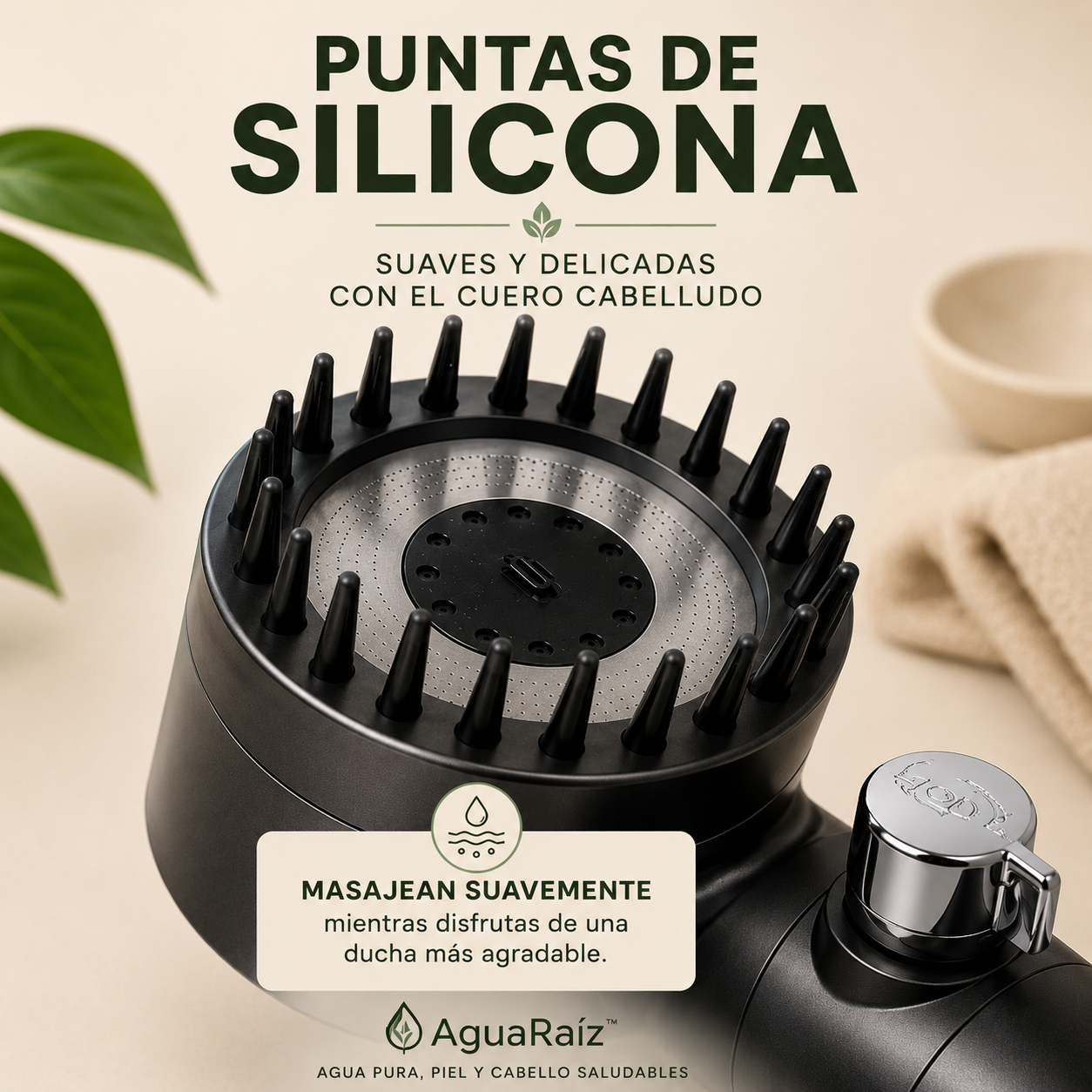 AguaRaíz Ducha de alta presión