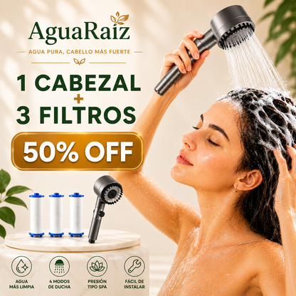 AguaRaíz Ducha de alta presión