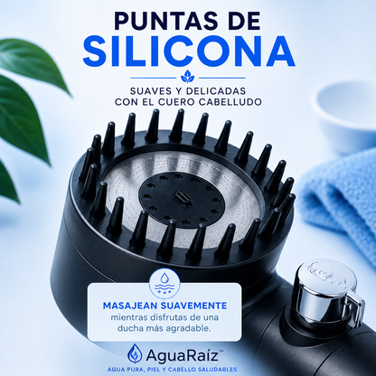 AguaRaíz Alcachofa de ducha de alta presión